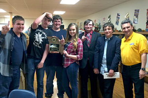 Scholar Bowl Team Takes First in District Tournament
